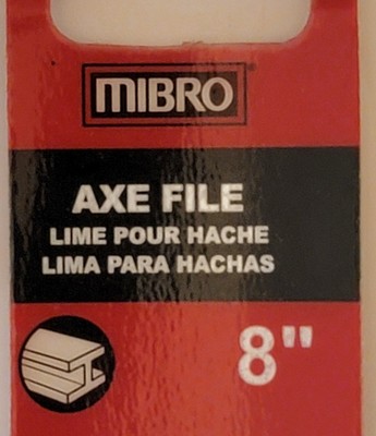 3 Pack 8'' Axe File, Mirbo, With 60 Years Of Quality
