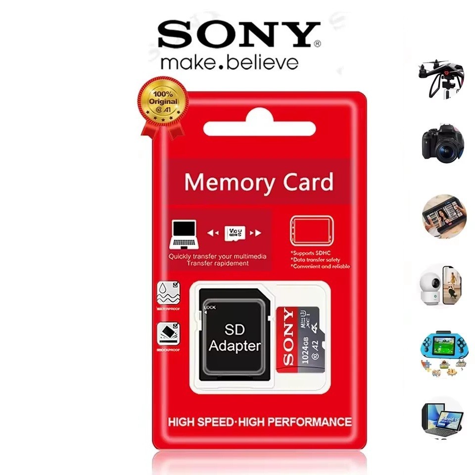 Sony 128GB Micro SD SDHC Memory Card Class 10 UK SELLER | eBay UK
