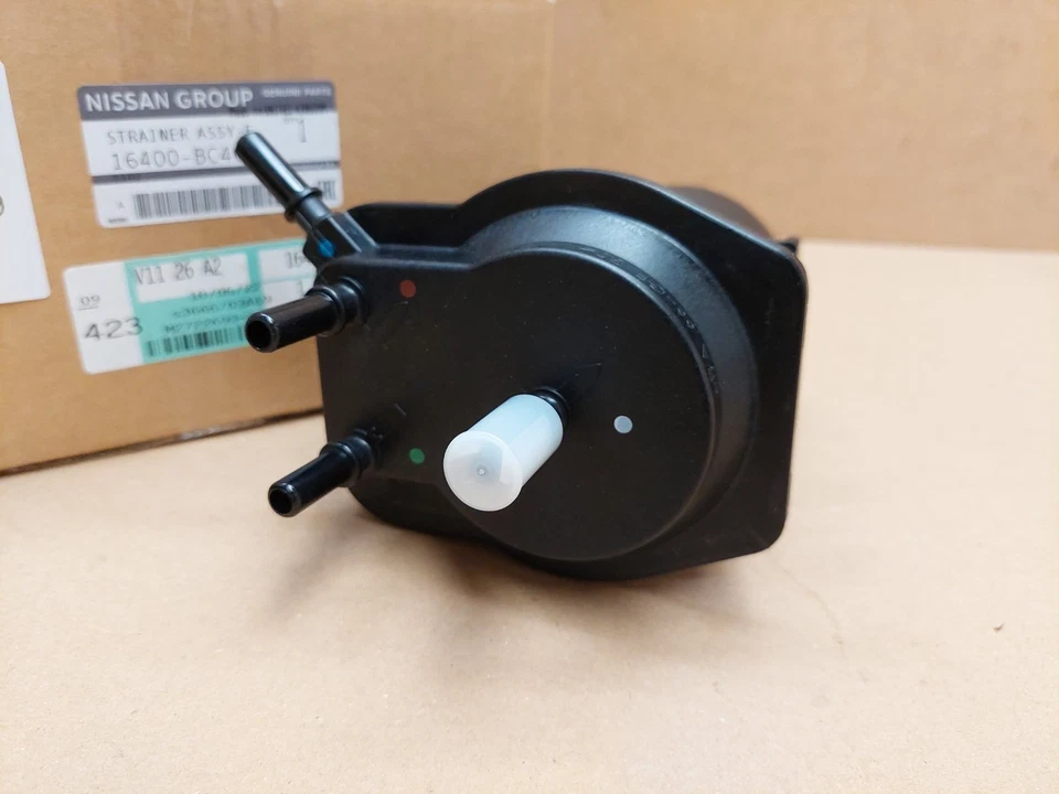 Filtro de combustible Nissan Juke F15 1.5d 2010-2014 16400BC40A Micra Note genuino NUEVO Foto 4 de 4