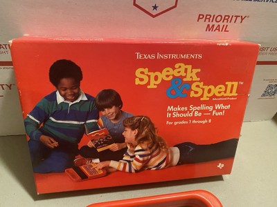 Speak&spellスピークスペル　テキサス　E.T ビンテージトイ Speak and Spell E.T. 40Th Anniversary Edition Exclusive | eBay