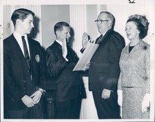 1967 Photo Press Allan Roy Kingston Attorney Associate Justice Somerville People