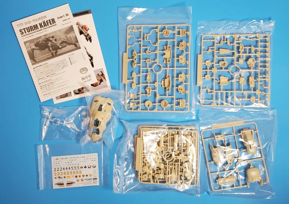 Kaiyodo PM007 1/35 Ma.K Maschinen Krieger Do-Yanen Sturm Käfer 未组装套件 — 第 2/4 张图片