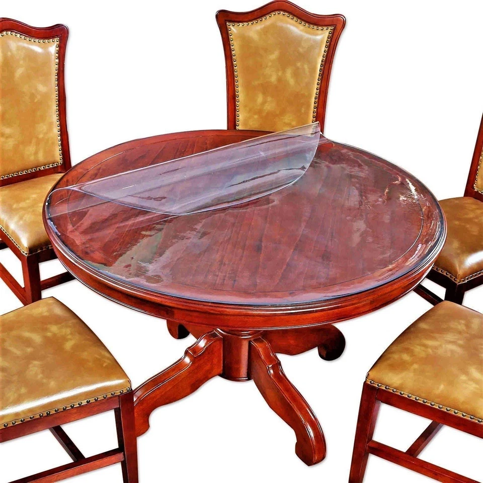 Upgraded Eco-friendly Thicken PVC Table Cover Protector - Image 3 of 4