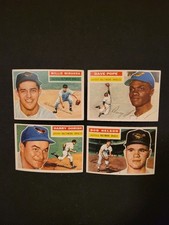 1956 Topps Baseball 6 Card Lot Baltimore Orioles VG-EX
