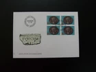 archaeology 2000 years of Zurich FDC Switzerland 1986 (block of 4)