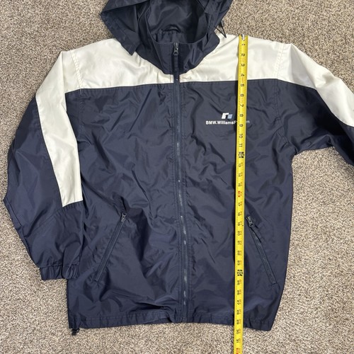 BMW Williams F1 Team Jacket Mens Size L Racing Windbreaker Formula One Vintage - Picture 4 of 10