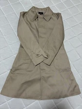 A.P.C. Woman XS Coat 34 Stainless Steel Collar Trench Limited Edition Style Refi