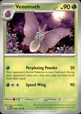 Pokemon Venomoth 49/165 151 Non-Holo 3 Card Lot