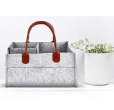 Baby Travel Diaper Wipes Bag Nursery Organizer with Changing Station Mat Pad