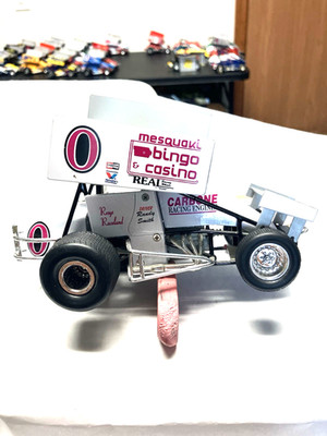 Randy Smith Driver #0 Winged Sprint Diecast Car 1/24 Scale