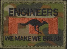 RAE Morale - ENGINEERS "We Make We Break" (AMCU) Militaria