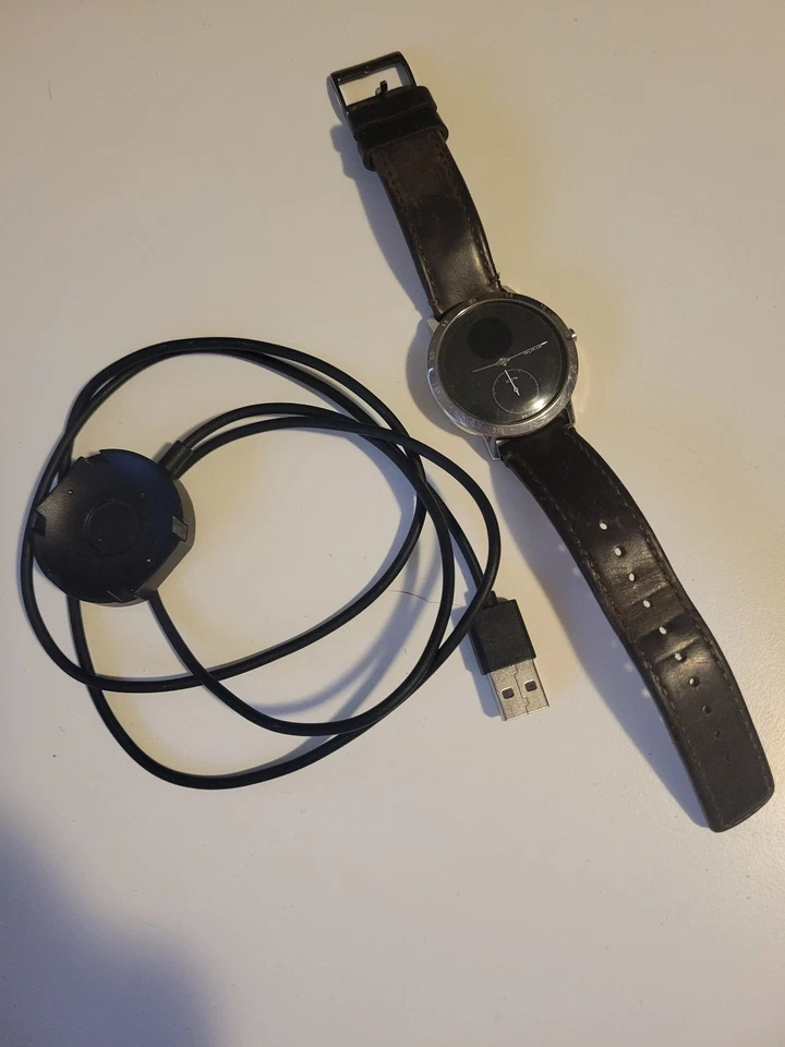 Reloj inteligente híbrido Withings/Nokia Steel HR Sport - 40 mm y rastreador de actividad Foto 3 de 3