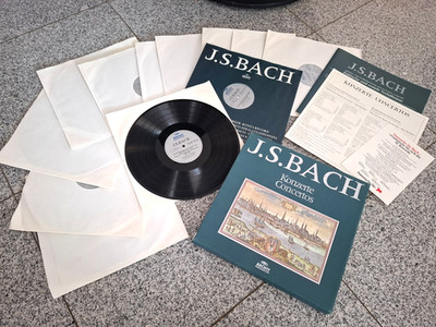 LP-BOX J.S. Bach    Konzerte/ Concertos   11 + 1 LPs