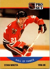 1990-91 Pro Set - Stan Mikita #405