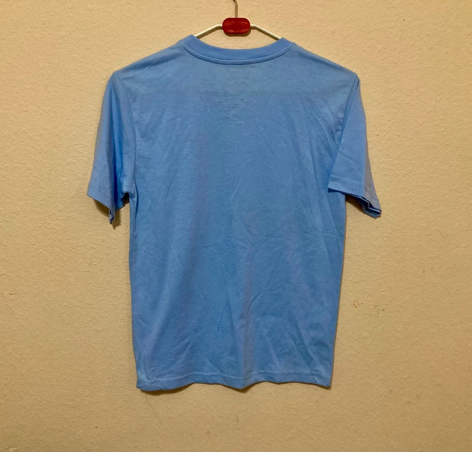 Faded Glory Boys "I Heart (Anatomical) Zombies" T-Shirt Blue Size L 10-12 - Image 3 of 4