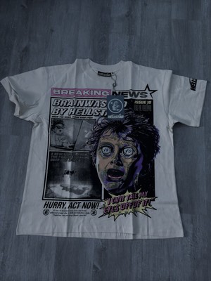 BRAND NEW Breaking News Hellstar Tee Sizes S,M,L (100% comes with receipt) 