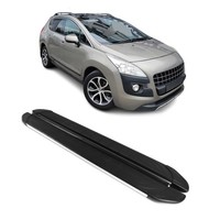 Trittbretter Seitenschweller FüR Peugeot 3008 2009-2016 Aluminium Schwarz Silber