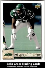 1992 Upper Deck #257 Mo Lewis New York Jets NFL Football