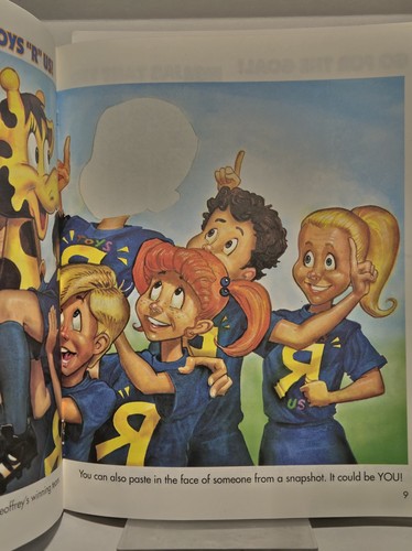 Toys R Us World of Soccer Color & Activity Book Geoffrey's 1993 - Picture 2 of 5