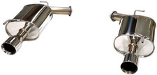 Revel Vls Medallion Touring Dual Muffler Axleback Exhaust For 2005-07 Infiniti M