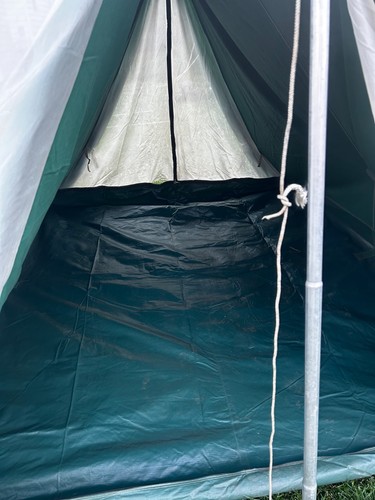 #2 Voyager Voyageur 01415 Vintage Boy Scout tent Canvas Poles FREE SHIPPING - Picture 10 of 11