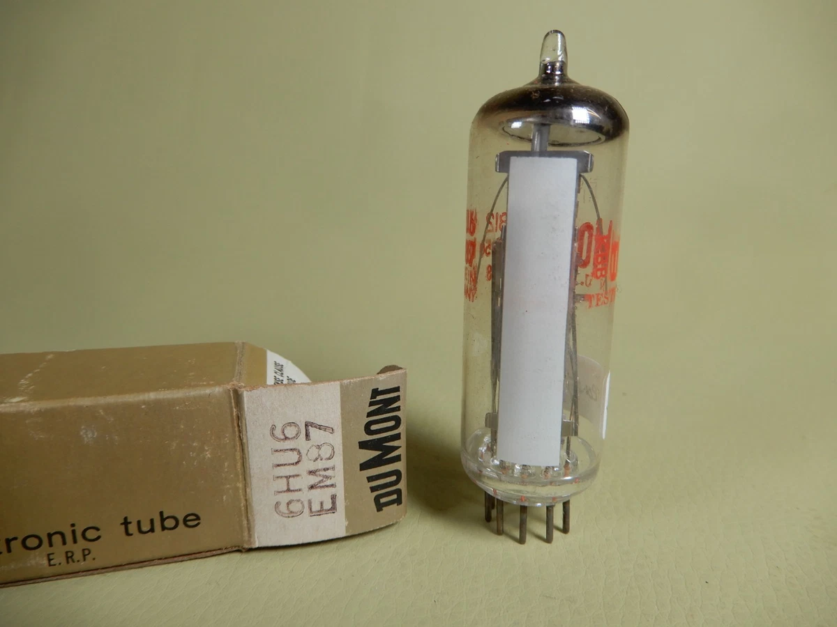 2 Piezas 6E1P / 6BR5 / EM80 / 65ME Indicador Tubo Ojo Mágico