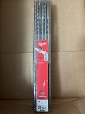 Milwaukee 48-20-7534 SDS+ Bit 1/4 in. x 10 in. x 12 in. 25 pk