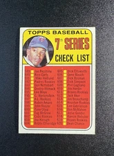 1969 Topps - High # Tony Oliva #582 7th Series Checklist Unmarked EX