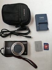 TESTED CANON PowerShot SX200 IS 12.1MP Digital photo Camera Black PC1339 Black