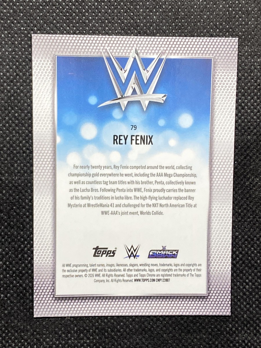 2026 Topps Chrome WWE Rey Fenix #79 | eBay