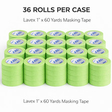 Lavex 1 X 60 Yards Masking Tape Write On Color Coded 3 Core Case Of 36 Lavex 1 X 60 Yards Masking Tape Write On Color Coded 3 Core Case Of 36