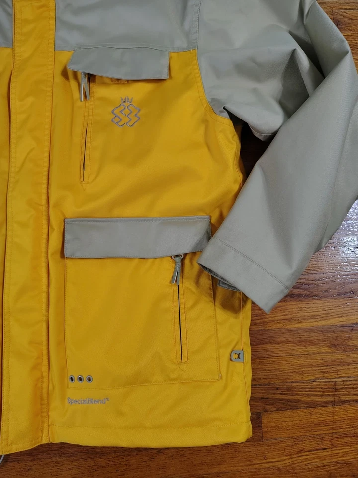 MEZCLA ESPECIAL 10K ESQUÍ SNOWBOARD HOMBRE TALLA S INVIERNO NIEVE CHAQUETA CON CAPUCHA CIRCO Foto 2 de 4