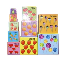 NEW #1 Alphabet Nesting Baby Stacking Building Blocks