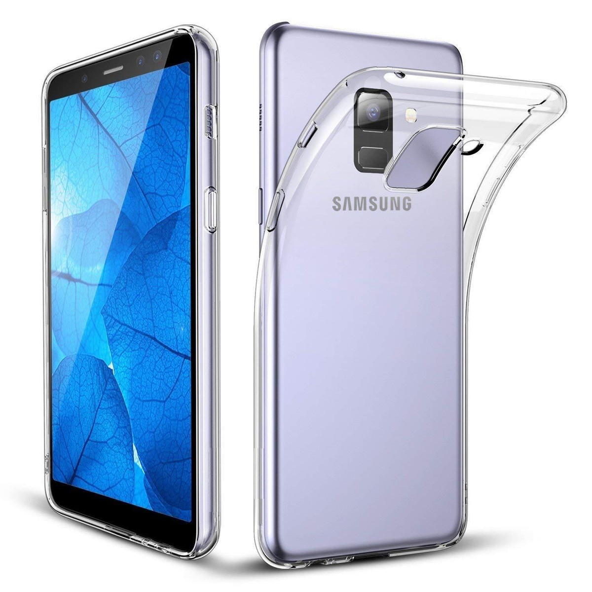 Screen Protectors Samsung A8 2018 Phone Case 2-Pack] Samsung