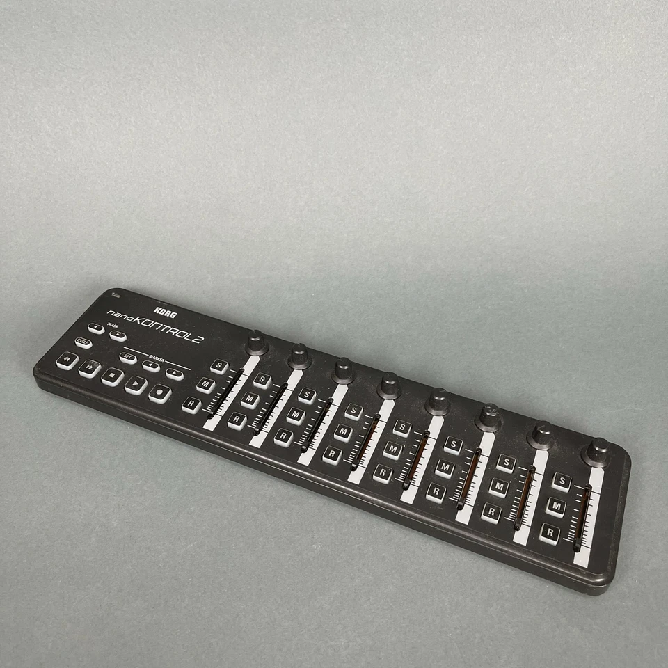 Korg Black nanoKONTROL2 USB MIDI Controller nanoKNTRL2 Slim-Line Pro-audio Japan - Image 3 of 4