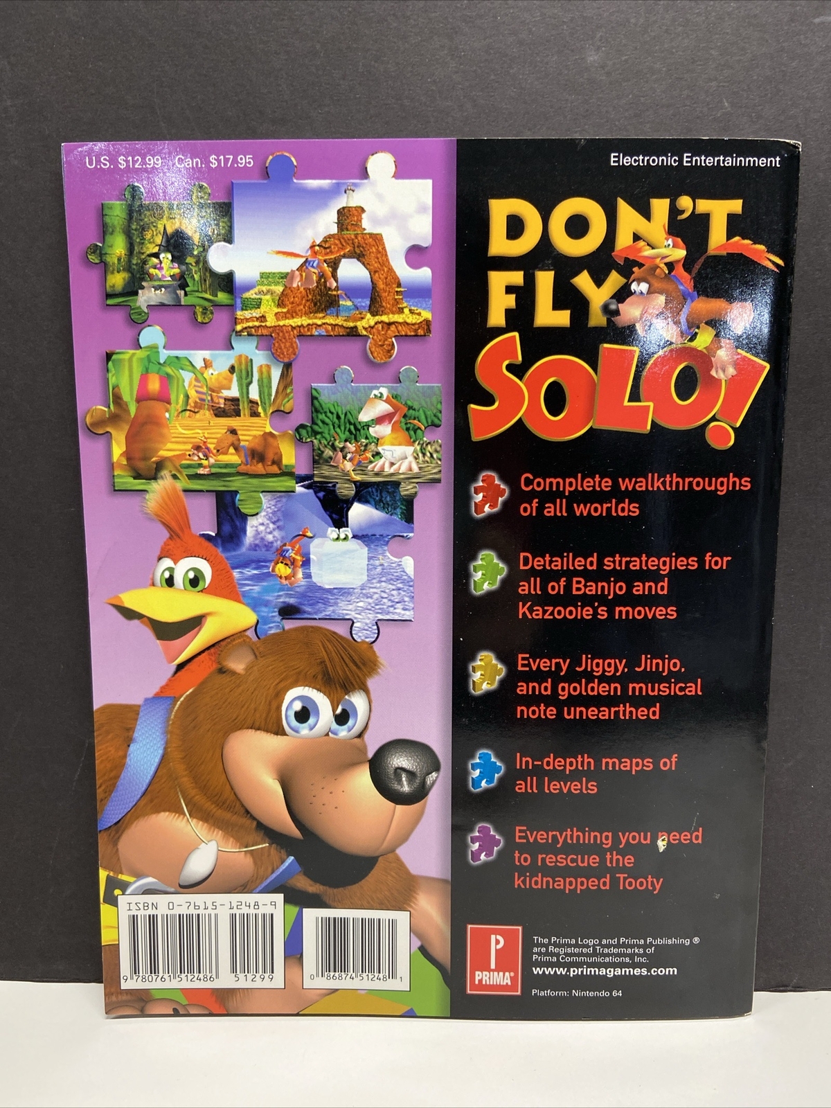 Banjo - Kazooie : Prima&rsquo;s Official Strategy Guide by Kip Ward 