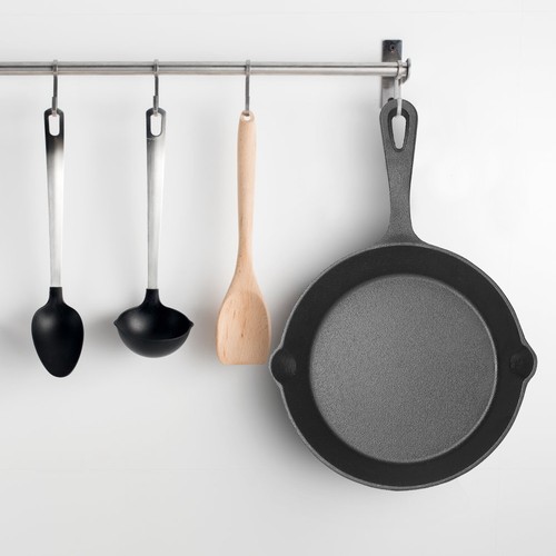 6" 8" 10" Seasoned Cast Iron Skillet 3 Piece Set Frying Pan Cooking Pan Cookware - Picture 13 of 21