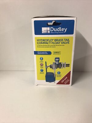 Dudley Hudroflo Delay Side Inlet Schwimmerventil 324298 Seitenkugelhahn Messing Ende