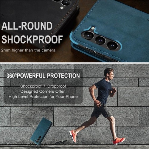 Do Samsung A56 A36 A16 A55 A35 A15 A05S A54 Portfel Etui Skóra Flip Cover - Zdjęcie 24 z 75