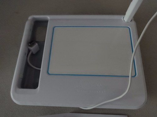 Tablet de juego uDraw probada Nintendo Wii periférico adicional con manual - Imagen 3 de 4