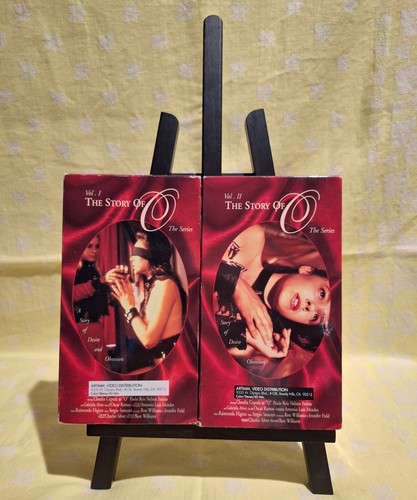 The Story of O The Series vhs Rare Vols 1 & 2 "1992" VHS BRI Videos