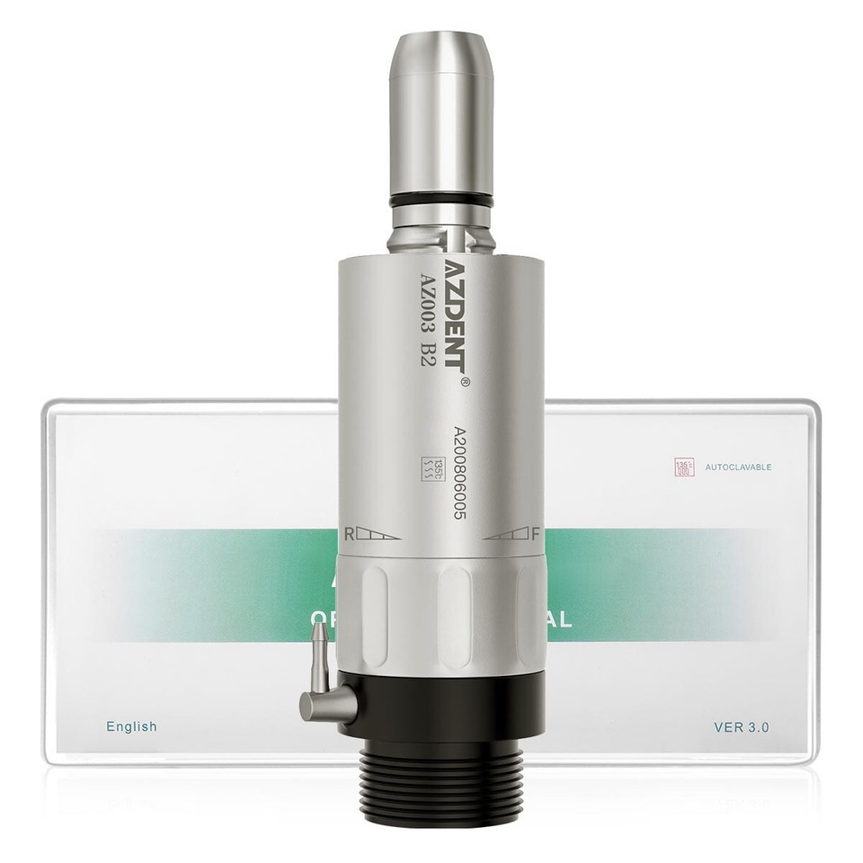 Pièce à Main Dentaire Basse Vitesse à Air - 4 Trous (Midwest) - AZDENT - 20 000 Tr/min