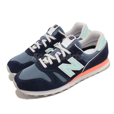 New Balance 373 Blue Orange White Women Casual Lifestyle Shoes WL373CT2 B |  eBay