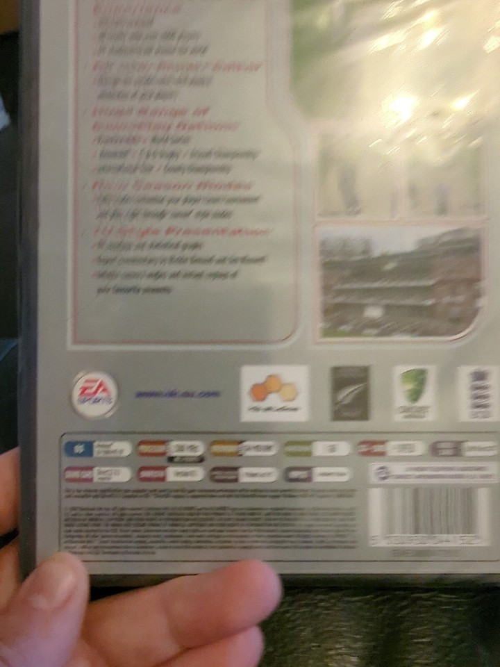 PC CD ROM EA Sports Cricket 2004 Classics New And Sealed Vintage Game