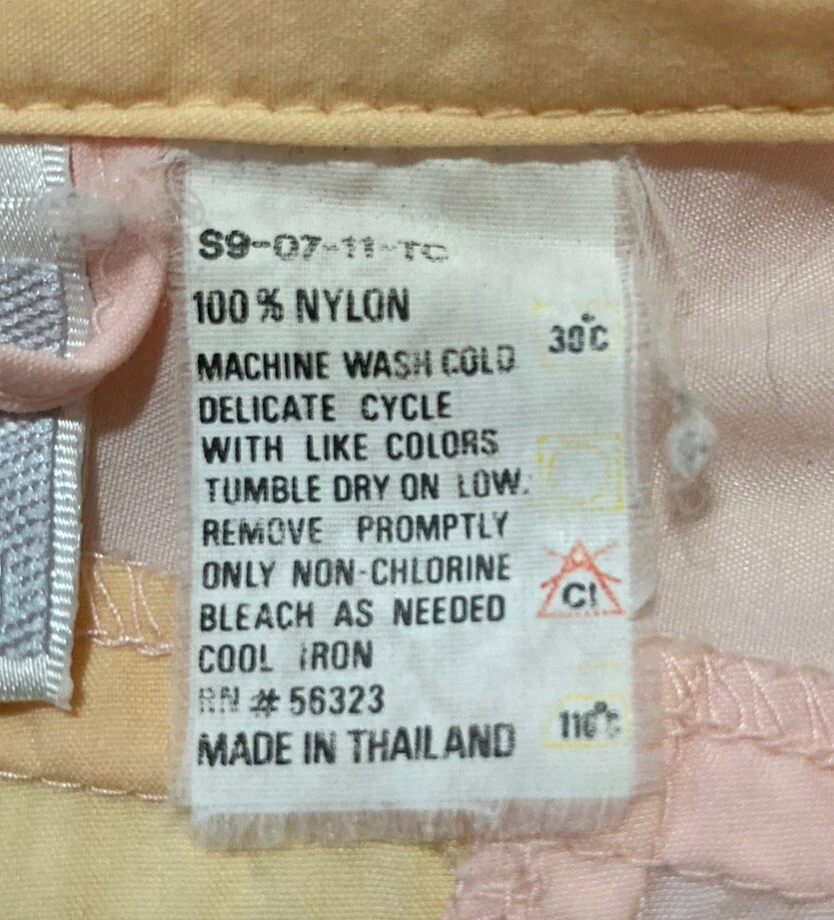 Vtg 90s Womens Nike Windbreaker Track Suit Jacket Pants Nylon Medium Gray Tag - Image 4 of 4