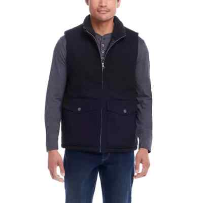 WP WEATHERPROOF Men's Workwear Vest Size S Black