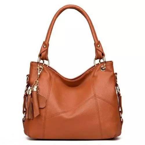Women Genuine Leather Shoulder Bags Handbag Vintage Ladies Messenger Crossbody - Picture 18 of 26