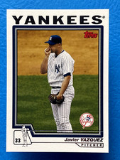 Javier Vazquez 2004 Topps Traded & Rookies #T35 New York Yankees