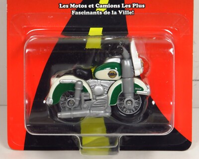 Maisto Harley Davidson Cycle Town Harley Davidson Green & White 1