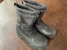 Boy's Size 4 NORTHSIDE Thinsulate Snow Boots Black